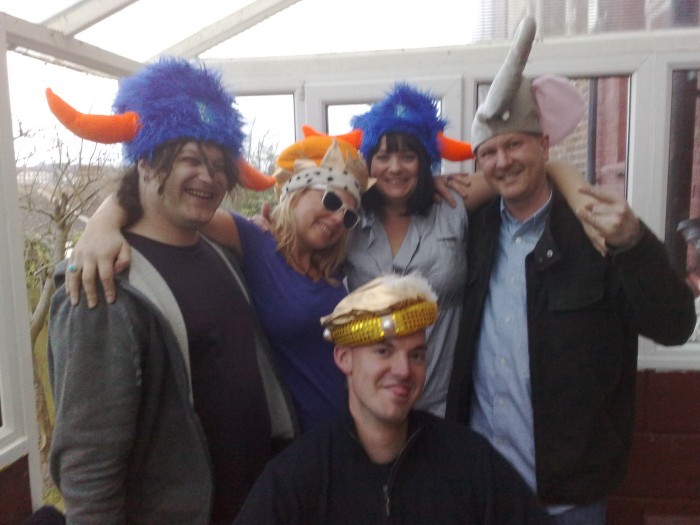 Grim, Queen, Javvy, Ecaked and MC Check
